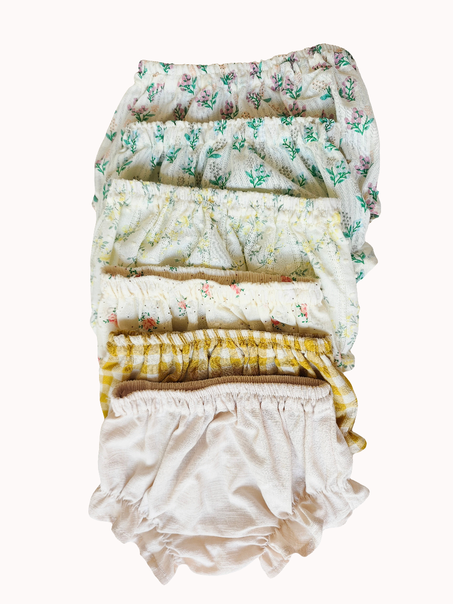 CUBRE PAÑAL VICHY AMARILLO