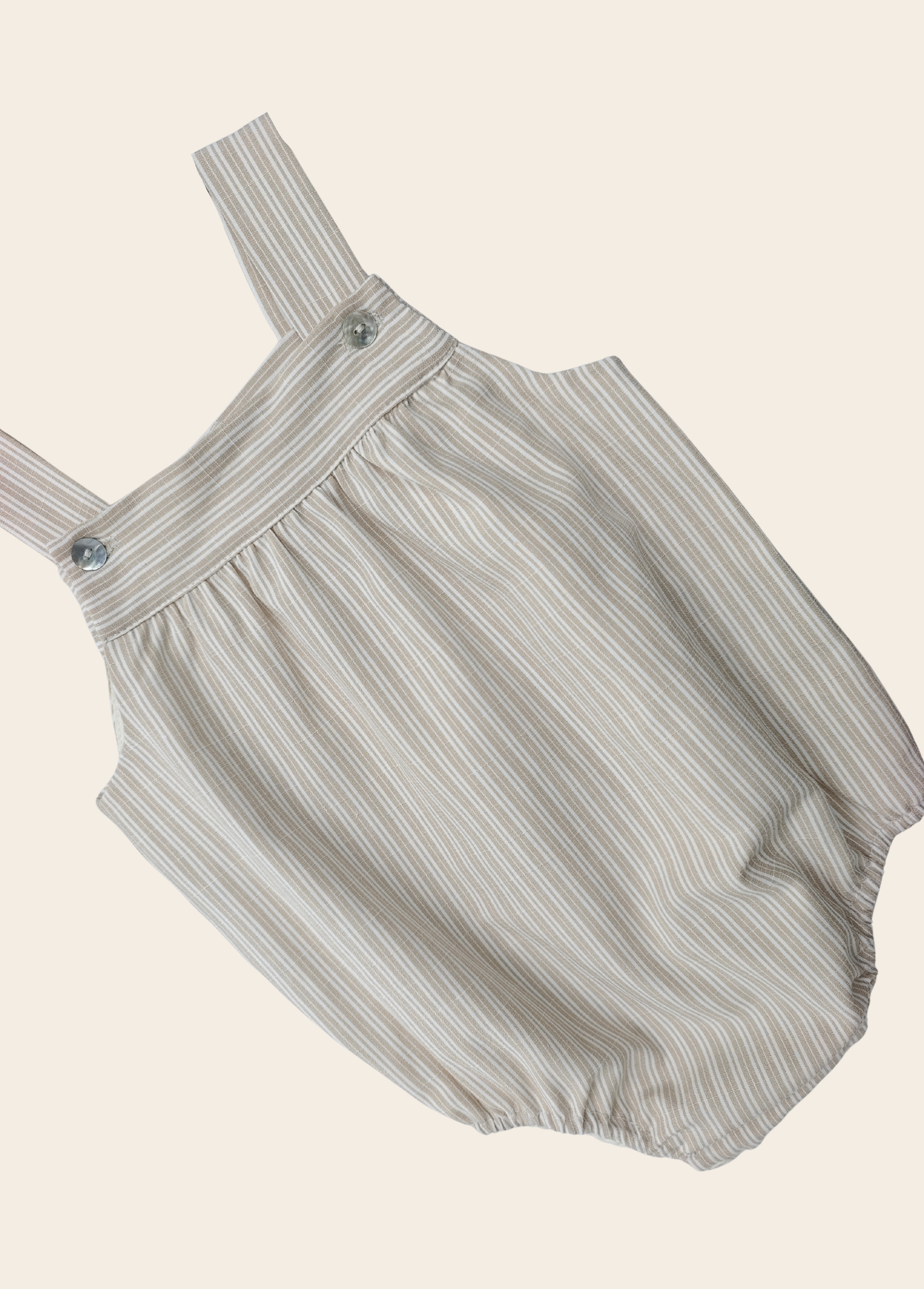 Mameluco Malaga Rayas Beige