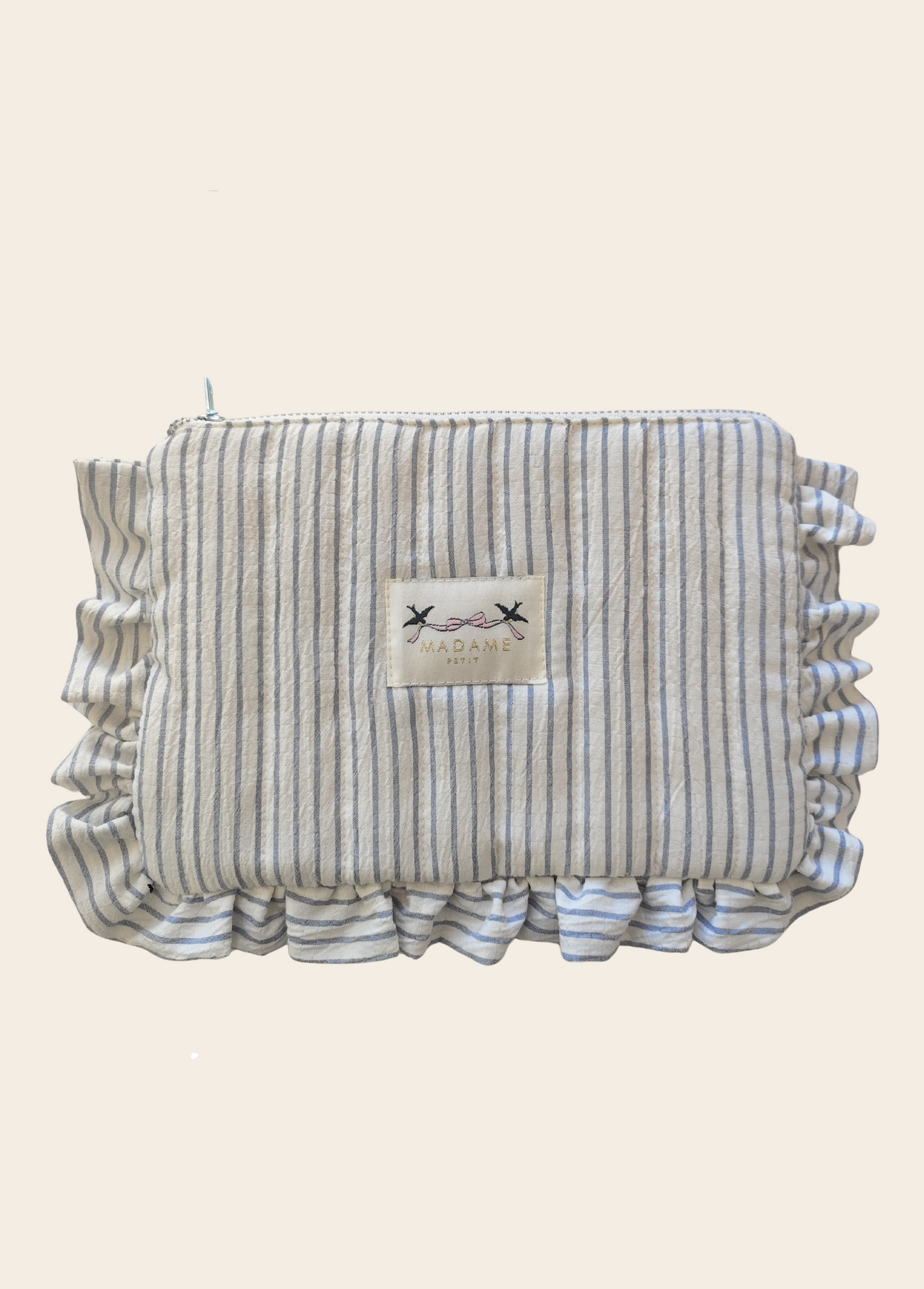 Estuche Pañalero Rayas Azules