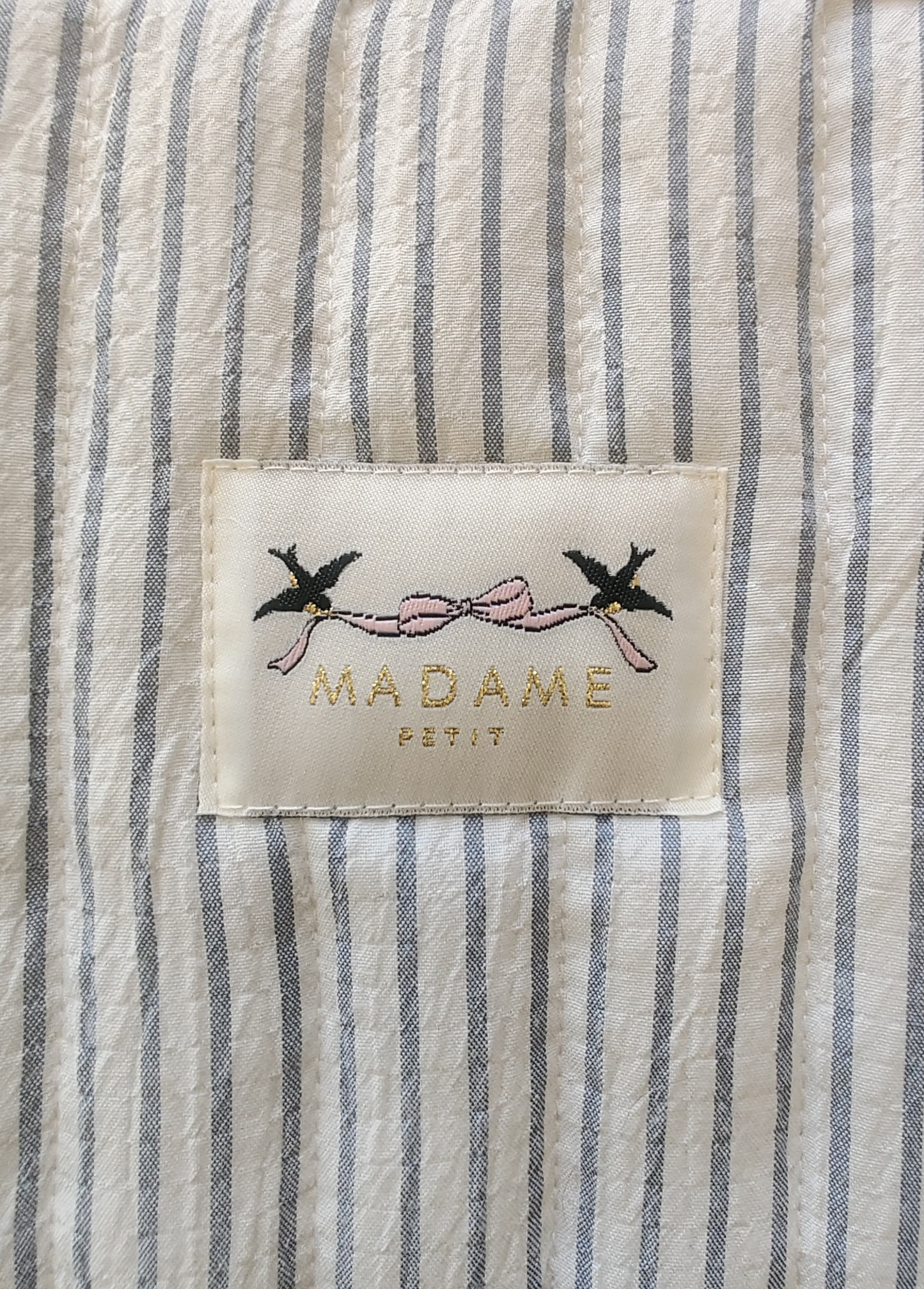 Estuche Pañalero Rayas Azules