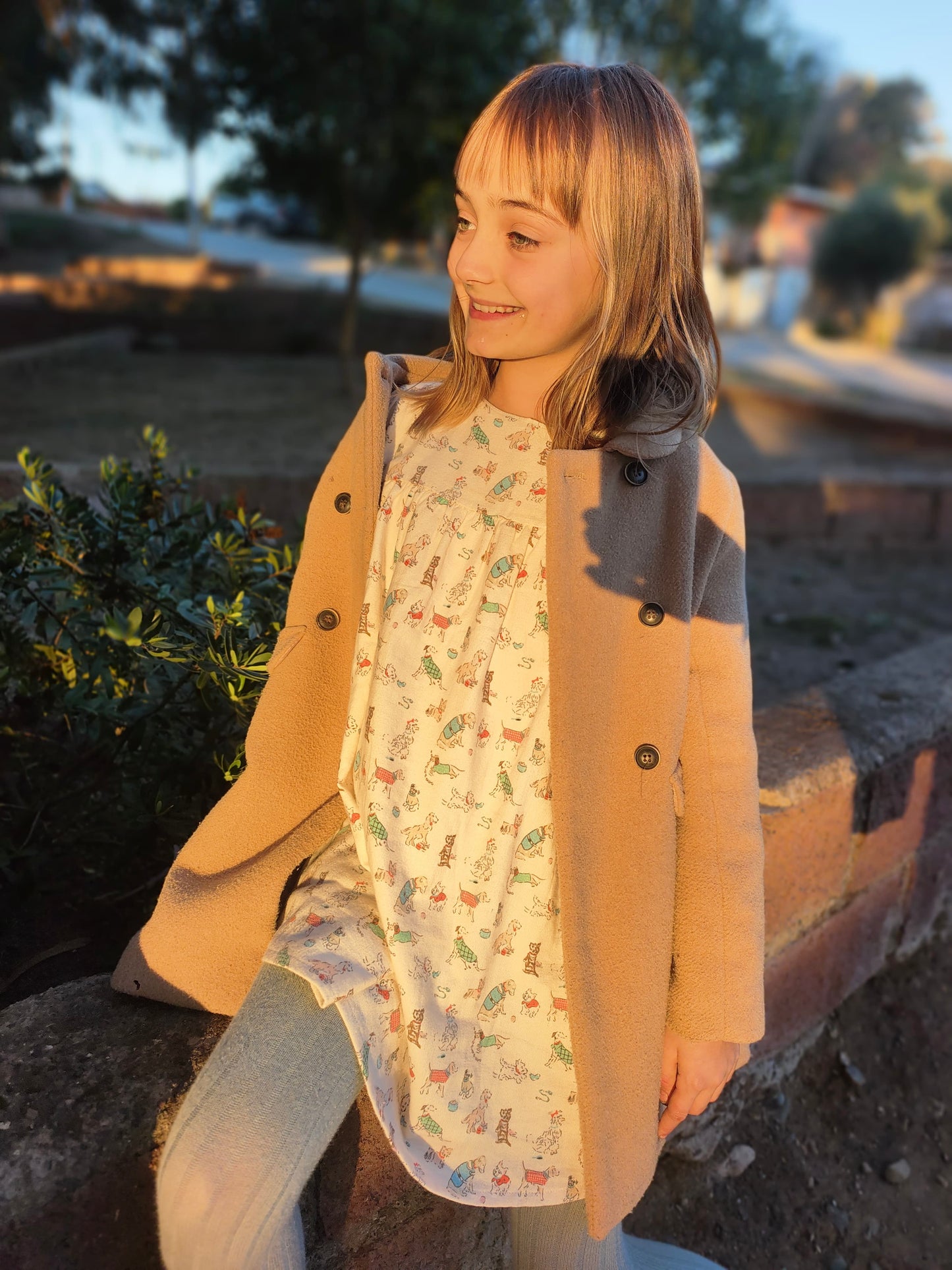 VESTIDO DINAMARCA PERRITOS HERMANA MAYOR