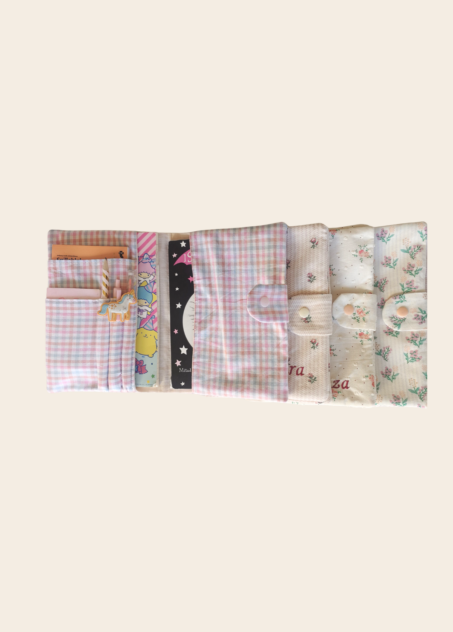 Cubre Libro Vichy Colores