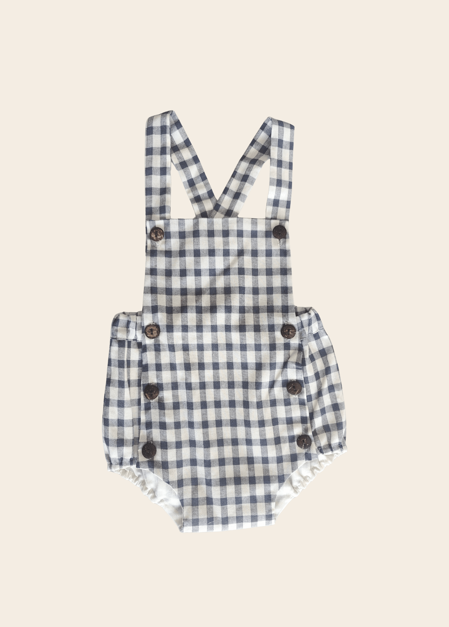 Mameluco Bari Vichy Azul