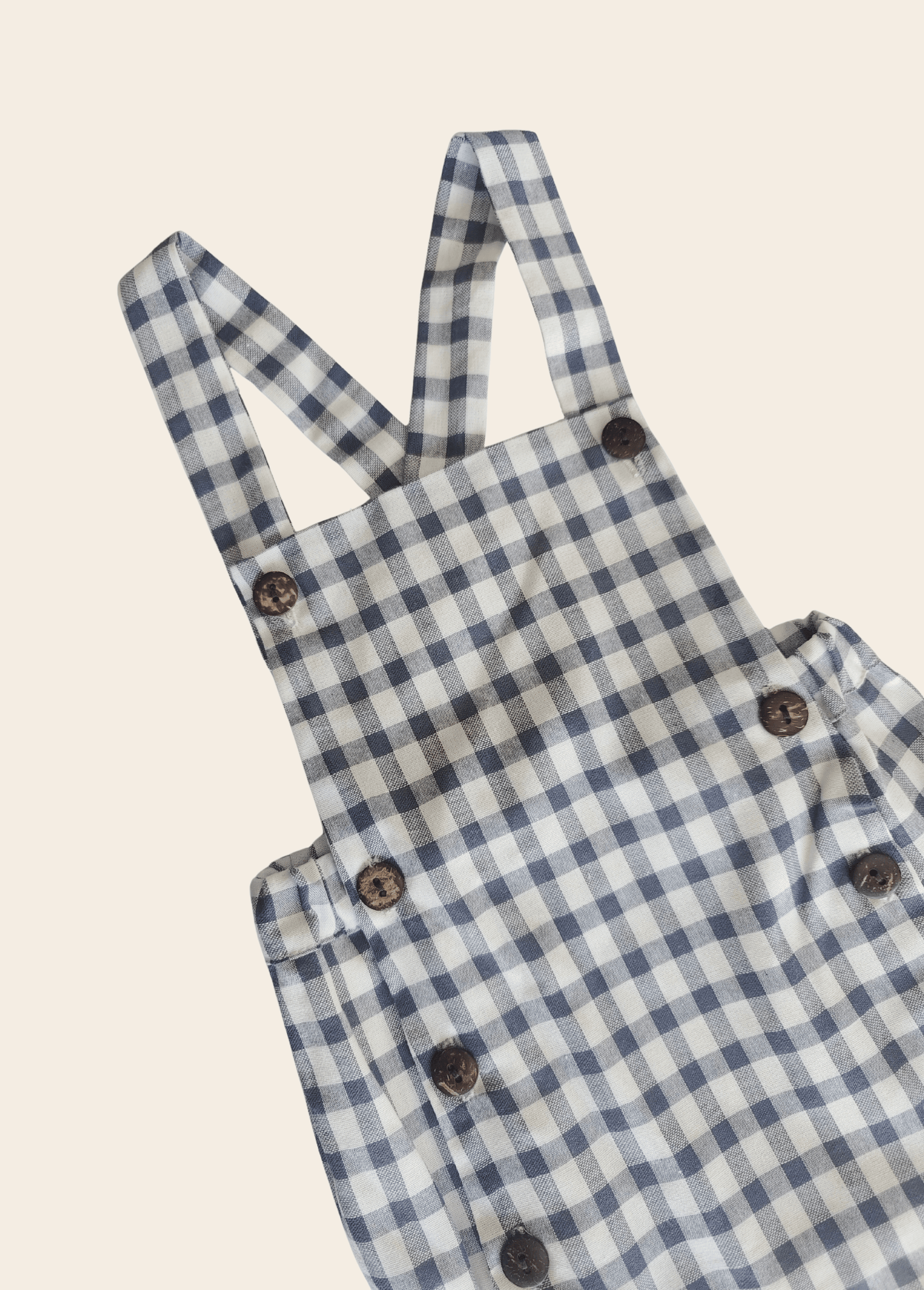 Mameluco Bari Vichy Azul