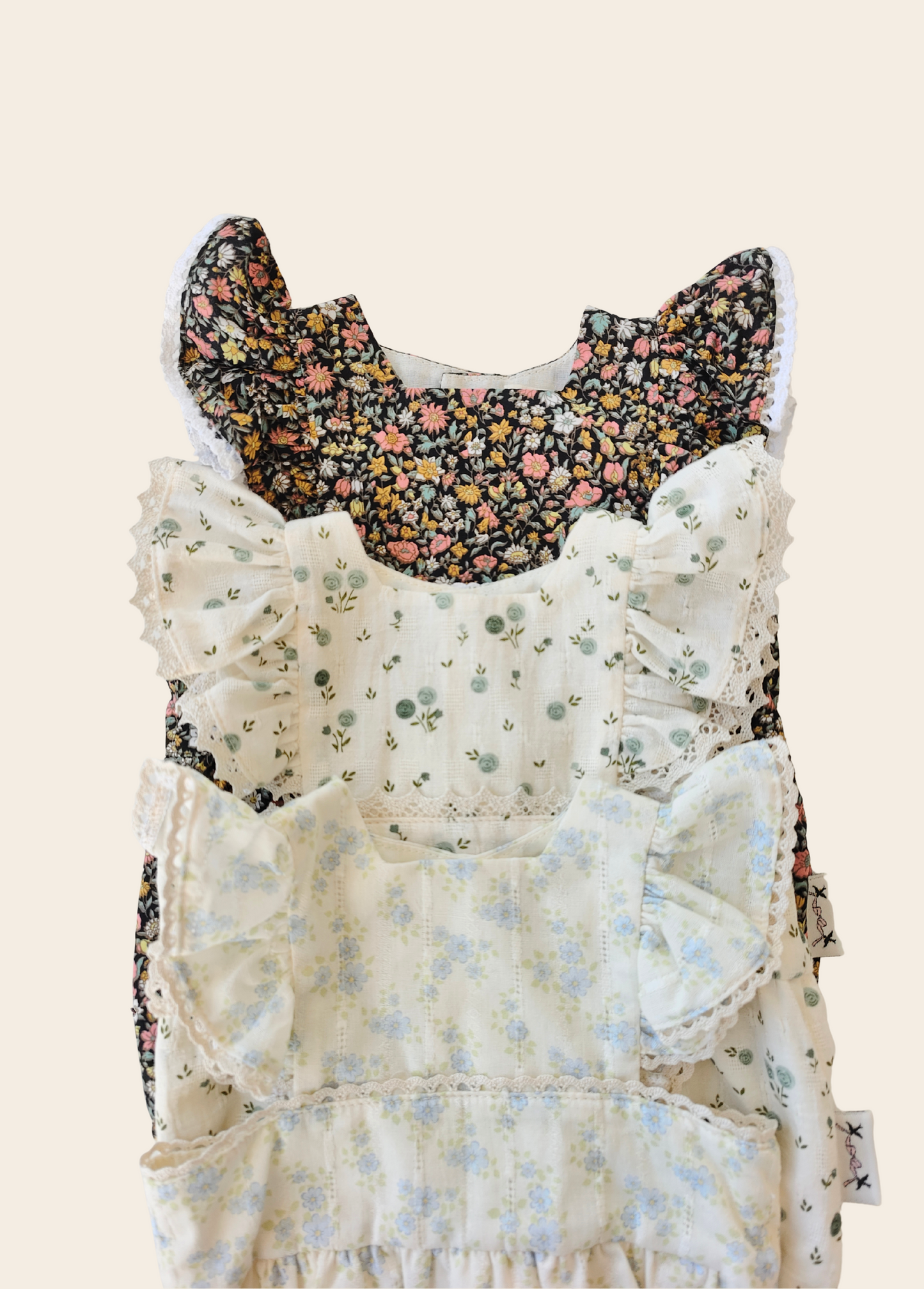 Mameluco Mykonos Flores Verdes