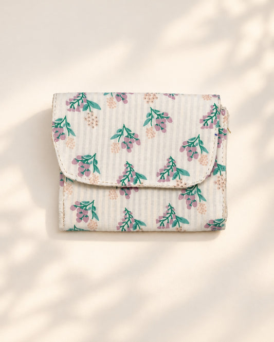 Billetera Uvas de Madame Petit, billetera infantil