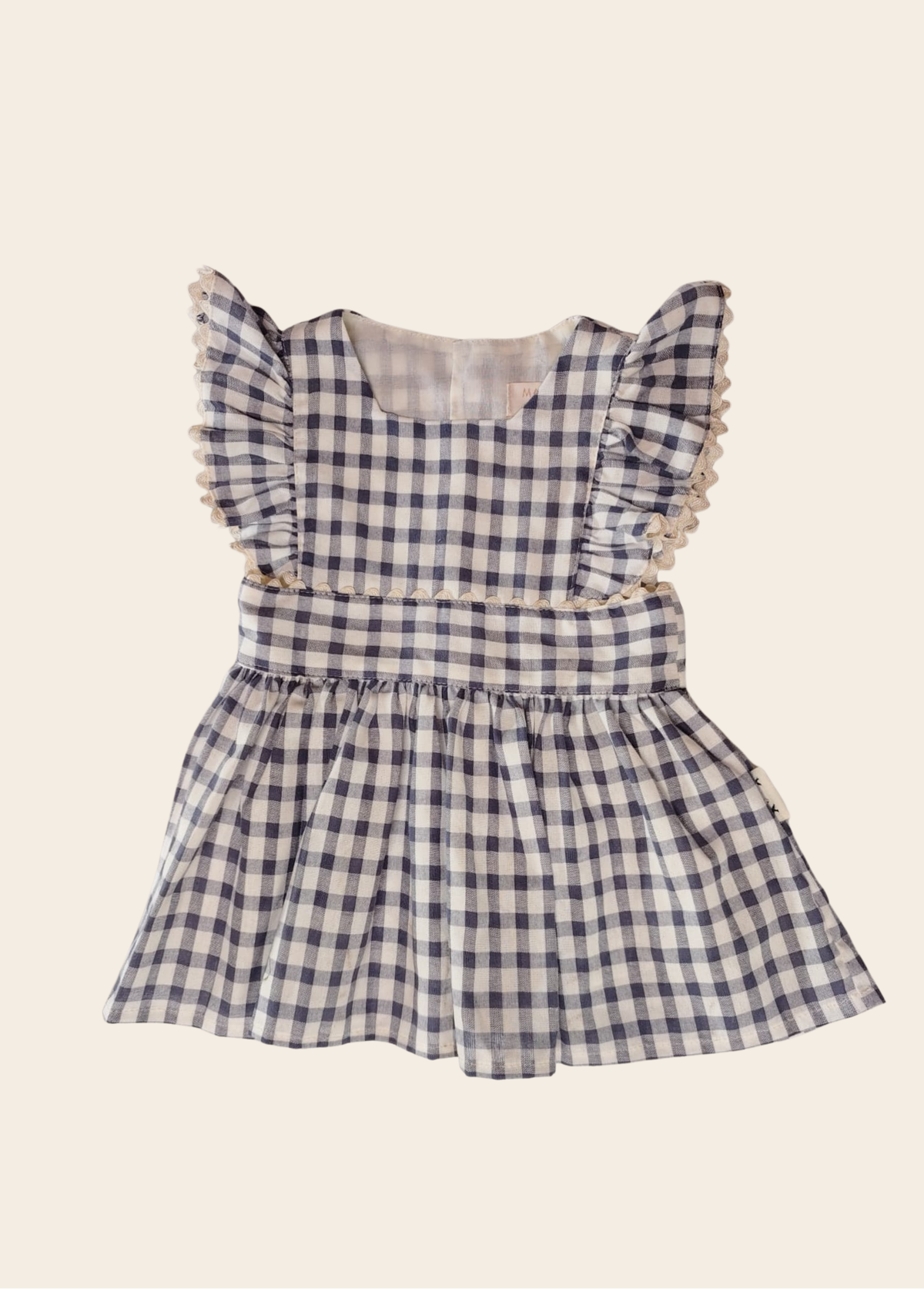 Vestido Rubí Vichy Azul