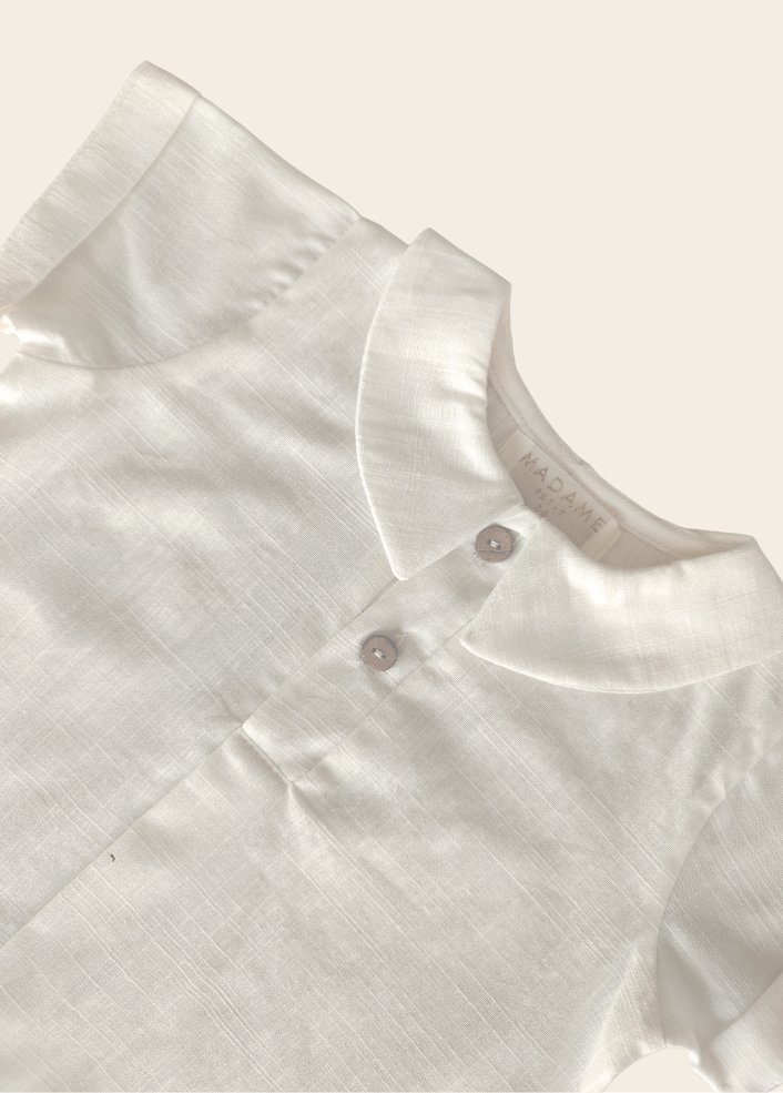 Camisa Zircón Crudo