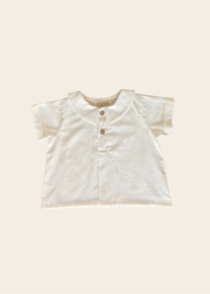 Camisa Zircón Crudo