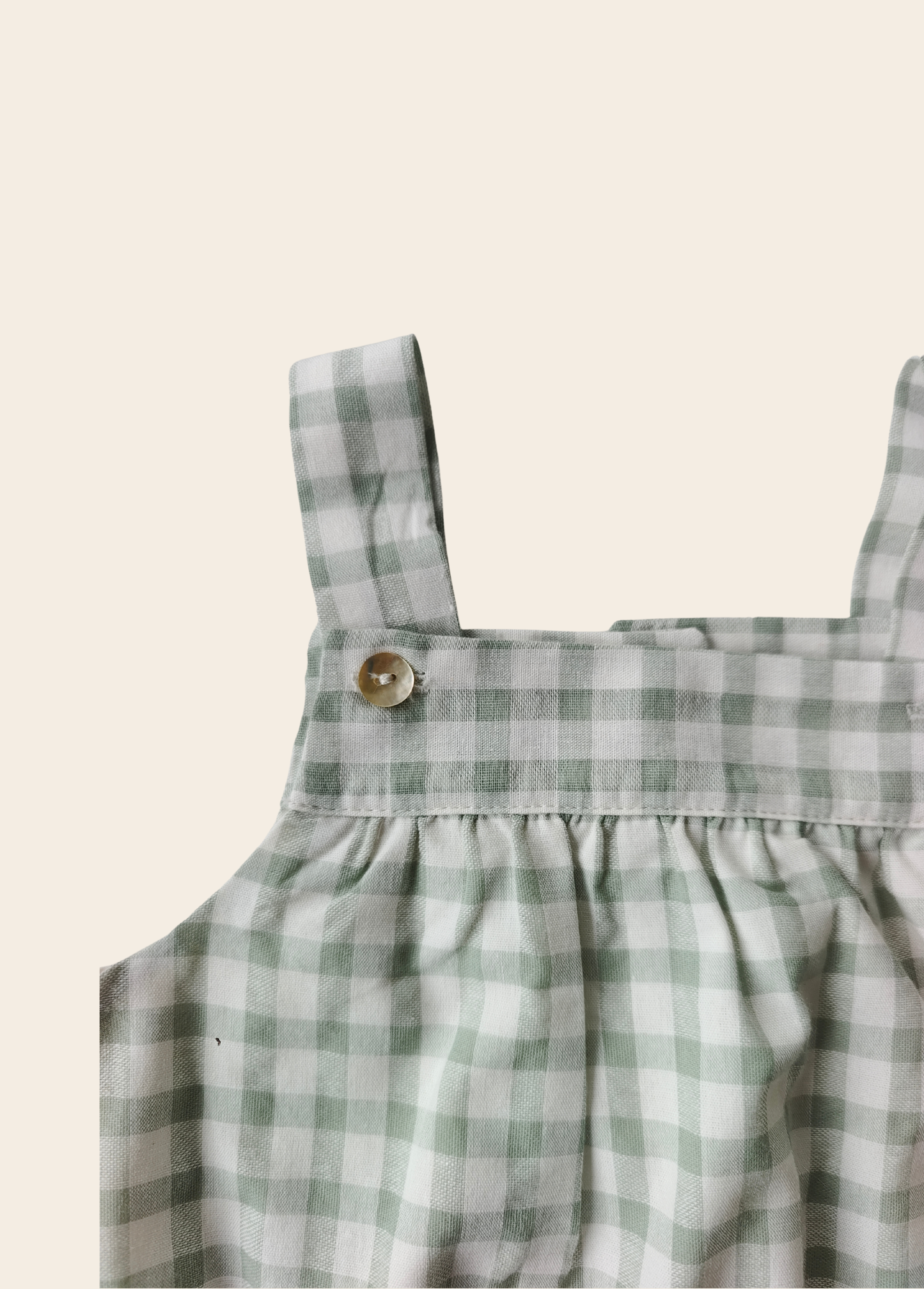 Mameluco Malaga Vichy Verde