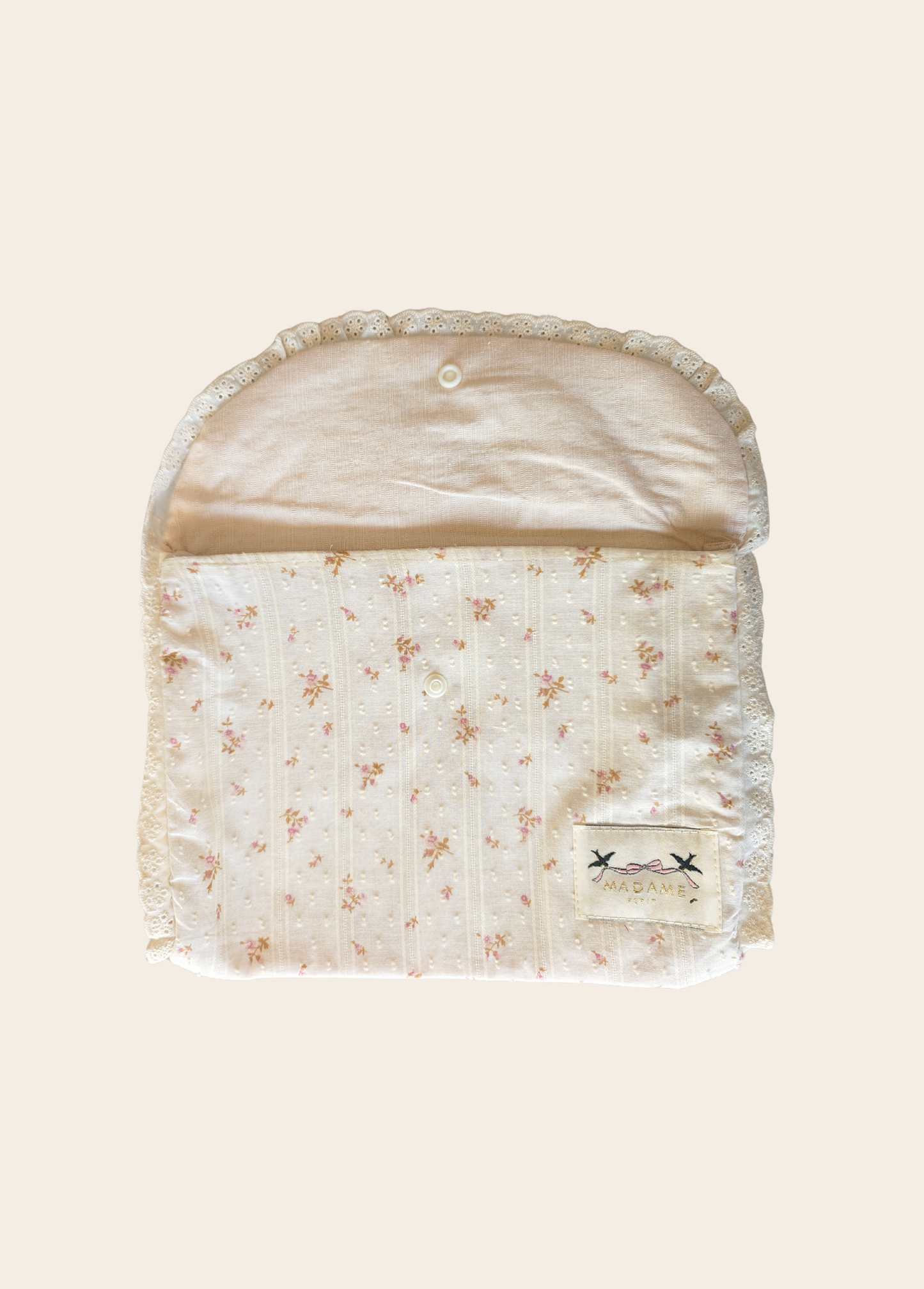 Bolsita Porta Muda Beige