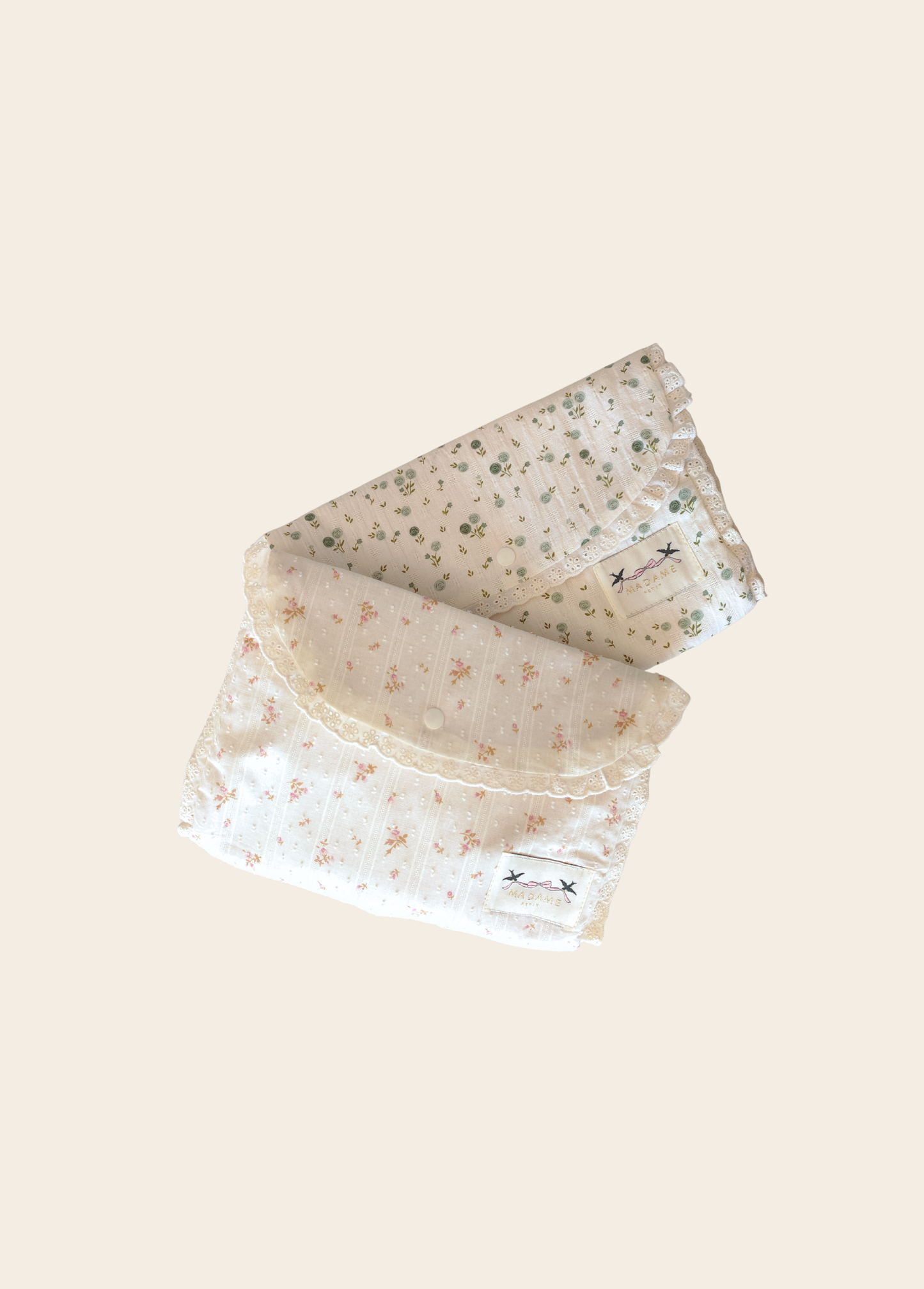 Bolsita Porta Muda Beige