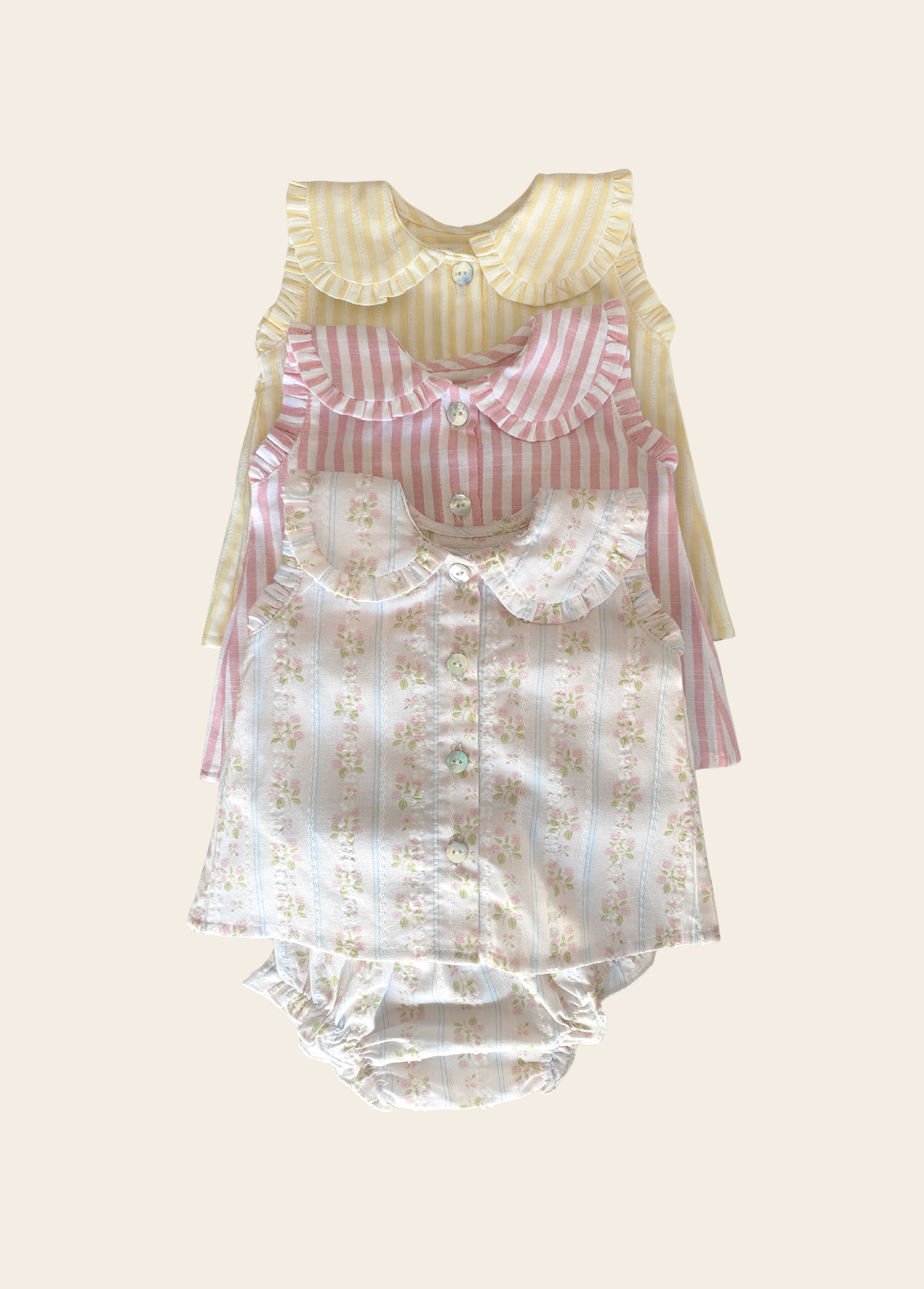 Conjunto Biarritz Amarillo