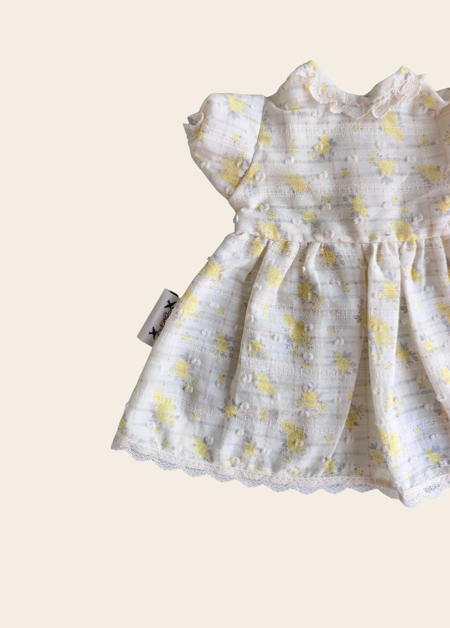 Vestido Muñeca Amarillo