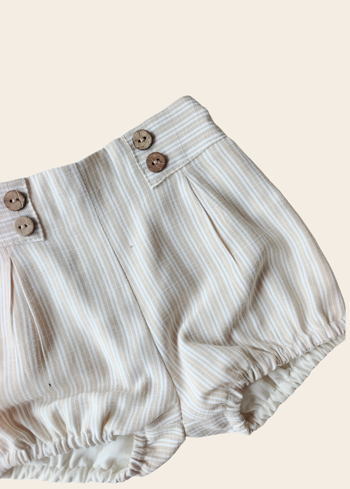 Cubrepañal Platino Rayas Beige