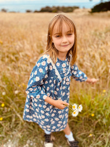 Vestido Bernardita Azul